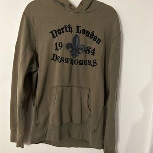 North London Destroyers Olive Hoodie